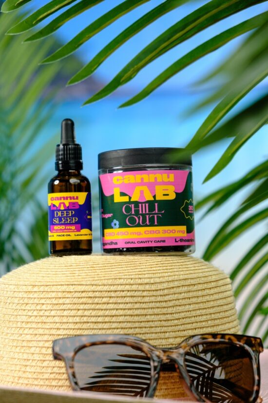 Chill Out Guminukai - 30 vnt + Deep Sleep Aliejus rinkinys - 30 ml